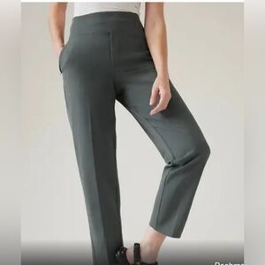 NWT Athleta Endless Bali Green Pant Size 22.